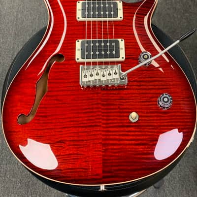 PRS CE 24 Semi-Hollow - 2023 - Fire Red Burst image 1