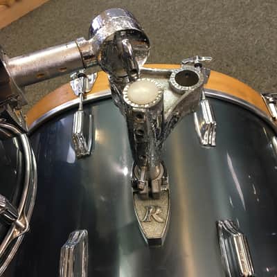 Rogers USA Maple XP-8 Drum Set 22, 12, 16 in Midnight Mist (Blue) image 6