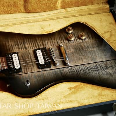 2015 Gibson Custom Shop Tak Matsumoto Firebird Trans Black Burst image 2