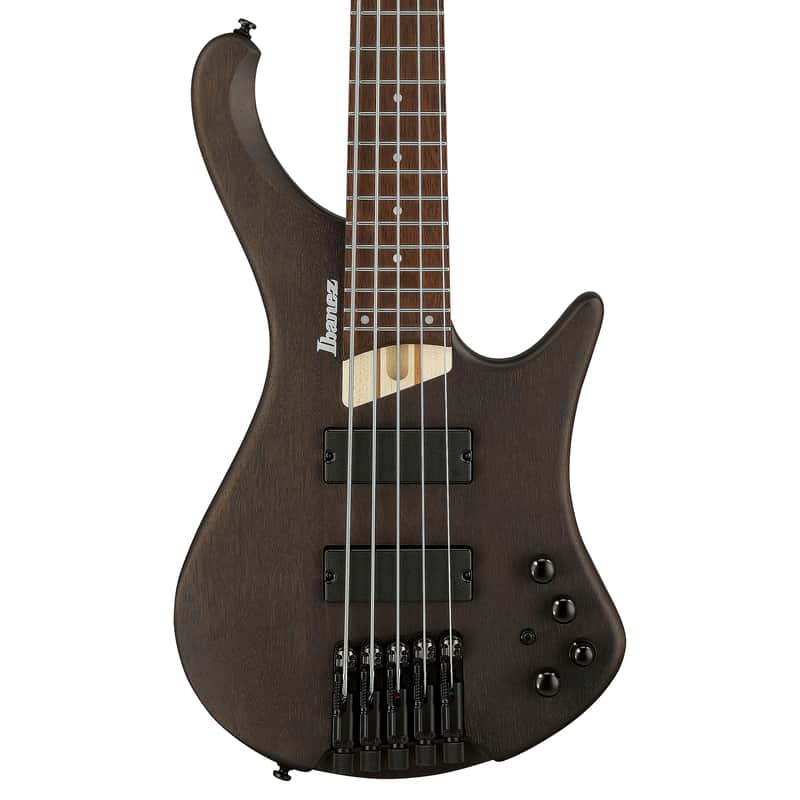 Ibanez EHB605WNF EHB Ergonomic Headless 5-String Bass - Walnut Flat image 1