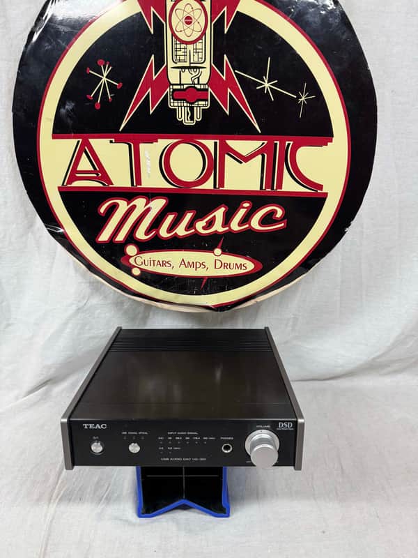 TEAC UD-301 ud301 Dual-Monaural D/A Converter with USB Streaming DAC Digital to Analog Converter Headphone Amp image 1