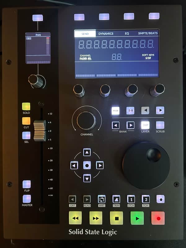 Solid State Logic SSL UF1 DAW Controller 2023 - Black image 1