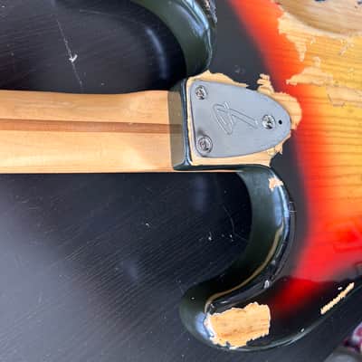 Fender Stratocaster 1979 - Sunburst in Very good condition with Original Hardcase image 11