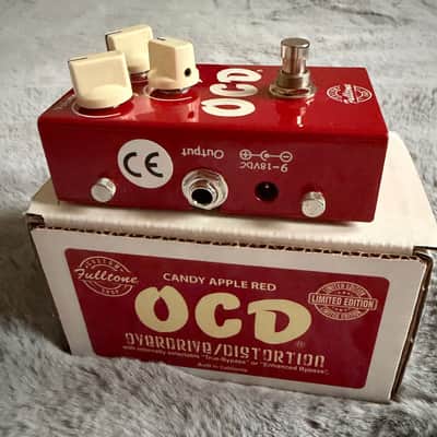 Fulltone Limited Edition OCD V2 2018 - Candy Apple Red image 1