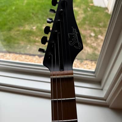 Suhr Modern Custom – Serial #77774 – Black Satin – HH – Roasted Maple Neck – Local Pickup Only Chrome Hardware Included image 4