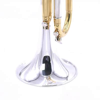 Carolbrass CTR-5000L-GST-Bb-SRL Mariachi Model Trumpet in Silver Plate image 4