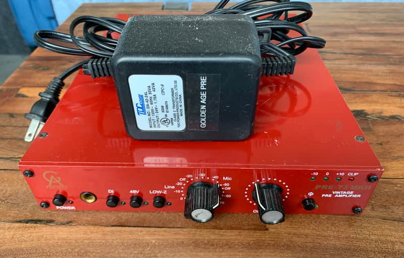 Golden Age Project PRE-73 MkII Microphone Preamp image 1