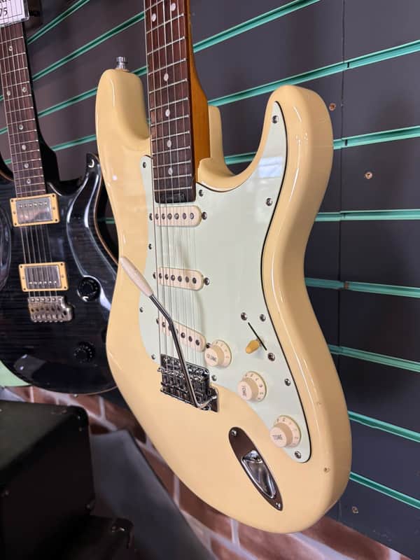 Levinson Blade Texas Classic Vintage White Electric Guitar | Reverb