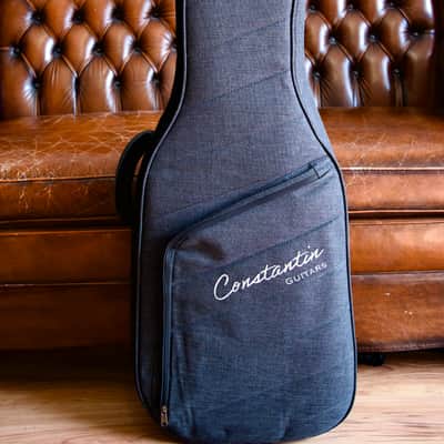 Constantin Guitars Sweetcaster Custom BLK1 Thinline 2025 - Black Relic image 13
