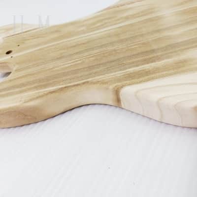 Unfinished DIY Project Paulownia Wood Jazz Bass Style Body image 9