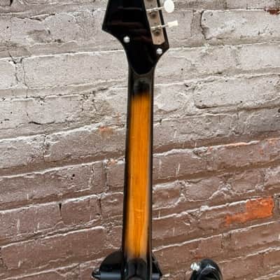 Vintage 1960s Kimberly Solid Offset Body Electric Guitar — Sunburst image 14