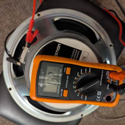 Celestion T3760 G12T-75 12" 75-Watt 16 Ohm Speaker 2010s - Silver image 5