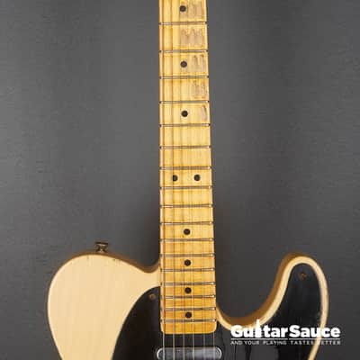 Fender Custom Shop Masterbuilt John Cruz 55 Telecaster Heavy Relic  2015 - White Blonde (COD 1538UG) image 10