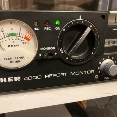 UHER Report 4000 Monitor - Professional portable tape recorder image 2