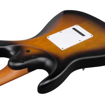 Ibanez Andy Timmons Signature Premium 6 String Electric Guitar - Sunburst Matte (ATZ10PSTM) image 7