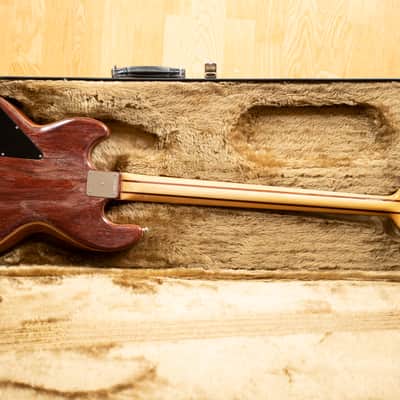 Wal Mk1 Custom Bass 1981. Padouk/Mahogany image 4