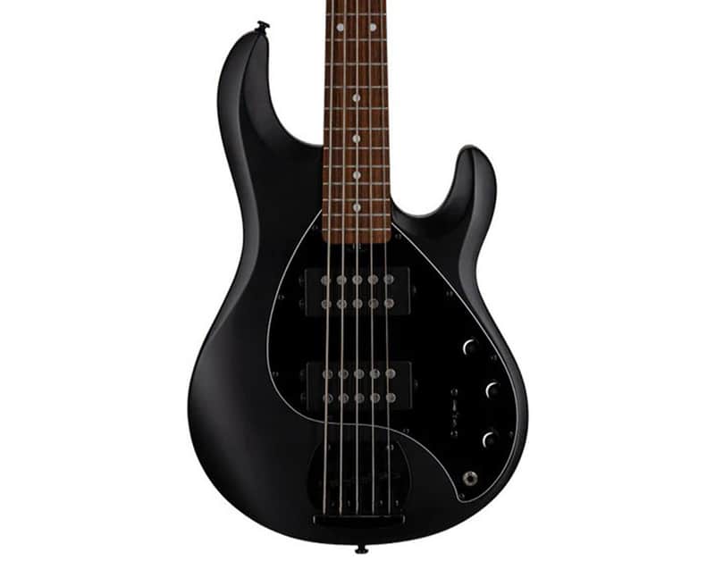 Sterling by Music Man StingRay 5 HH RAY5HH - Stealth Black image 1