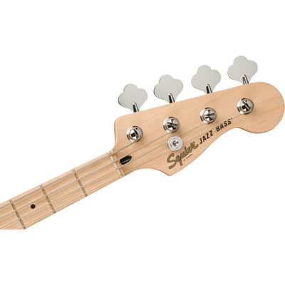 Squier Affinity Jazz Bass with Maple Fretboard - 3-Color Sunburst image 5