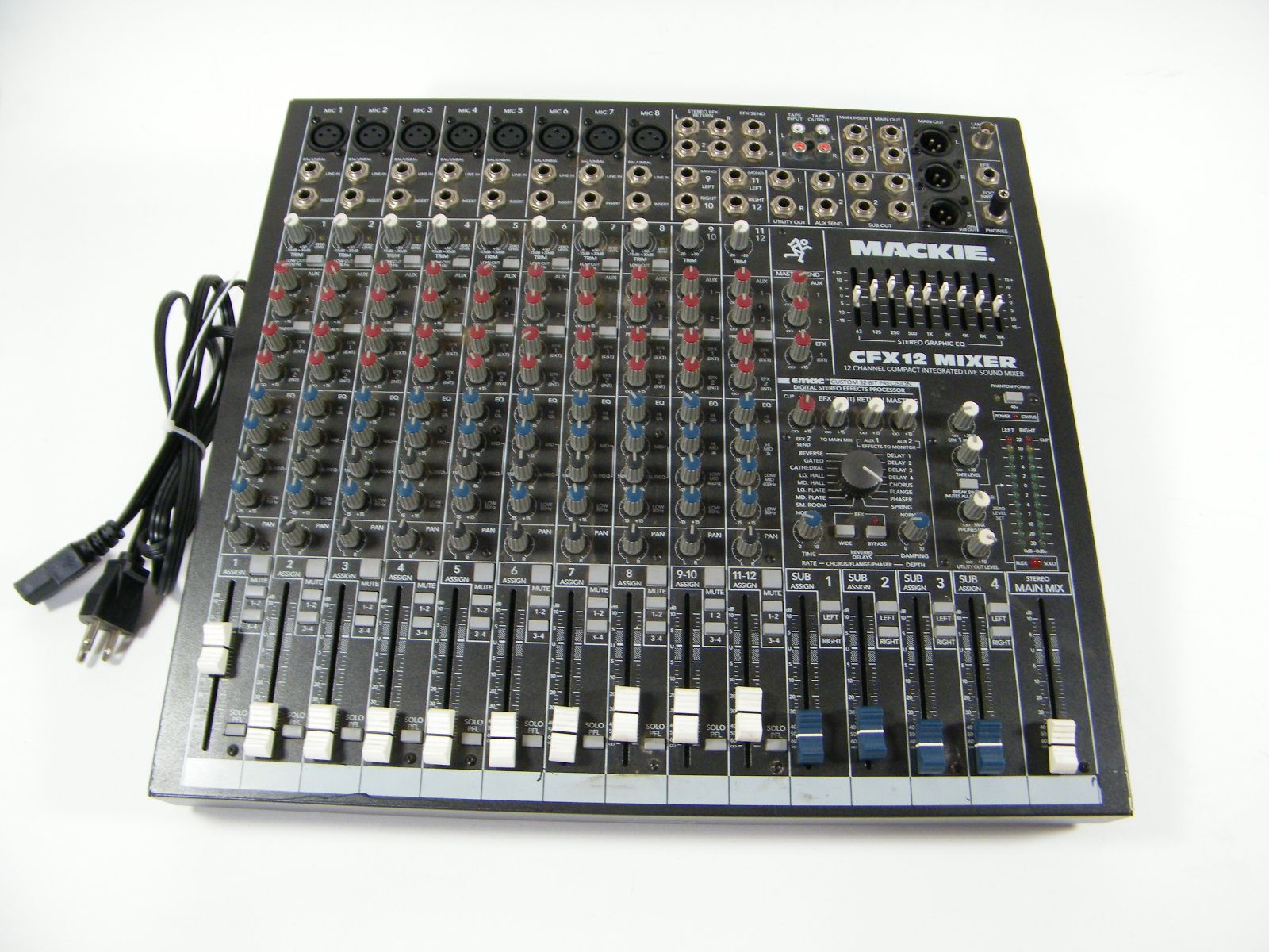 MACKIE CFX12 MKII アナログミキサー Used Mackie CFX12 MKII Rackmount Mixer