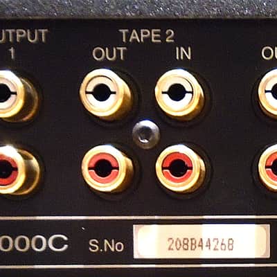 Audiolab 8000C Pre-Amplifier & 8000P Power Amp 1990s - Black image 10