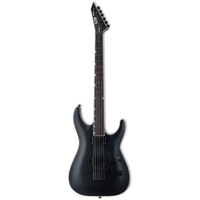 ESP LTD Deluxe MH-1000 Baritone BLKS image 1
