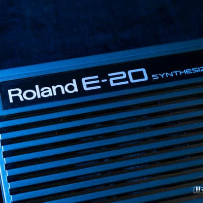 1988 Roland E-20 Vintage Synthesizer + cards image 4
