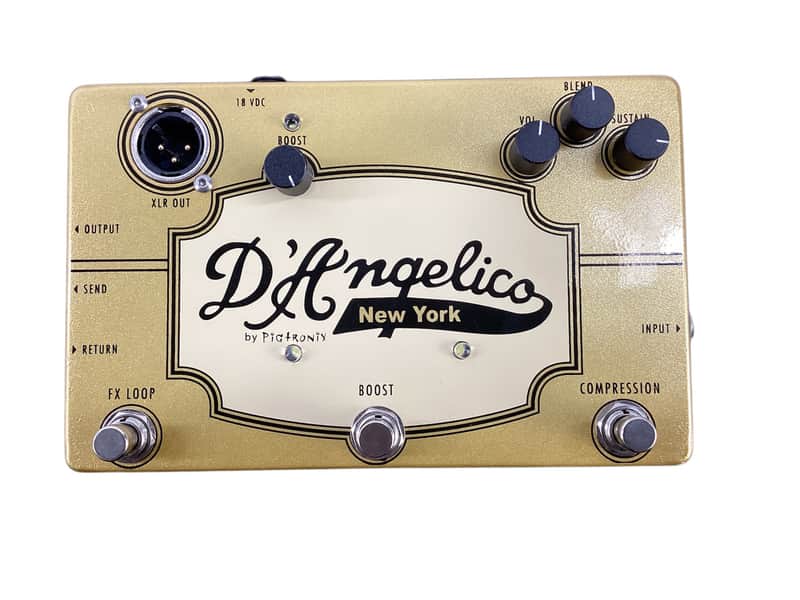 Pigtronix D'Angelico 2010s - Gold image 1