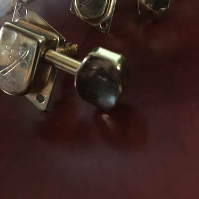 RARE 70s Gold Fender Vintage Guitar Tuners Tuning Machines image 1