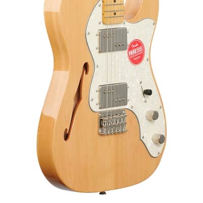 Squier Classic Vibe 70s Tele Thinline Maple Neck Natural image 9
