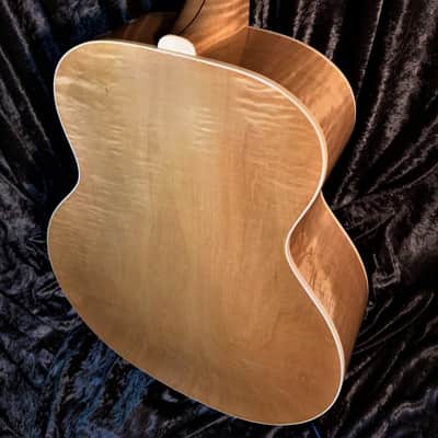 Guild jf30-12 1999 Highly Figured Flamed Neck Excellent Condition Great Play Ability image 3
