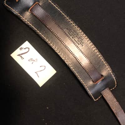 Bobby Lee Vintage 70's Guitar Strap 1970's - leather image 2