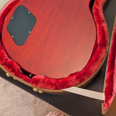 Gibson Les Paul standard 50s 2025 - Figured, Cherry red - 8lbs 15oz image 9