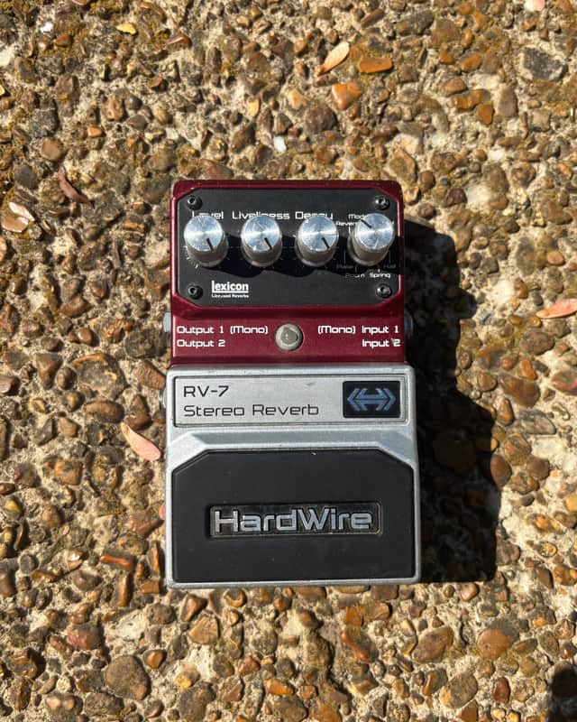 DigiTech Hardwire RV-7 Stereo Reverb