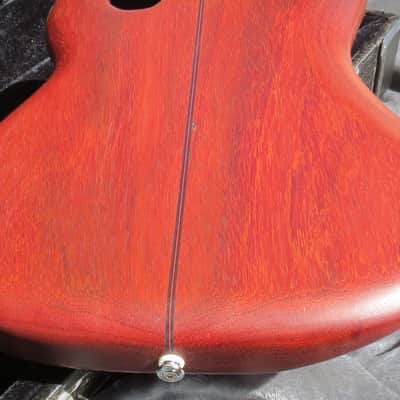 Babik Custom P-Bass style, Padauk birds eye maple neck, Handmade 2019 image 10