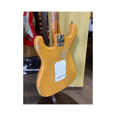 Fender Custom Shop 55 Stratocaster Heavy Relic Butterscotch blonde image 7