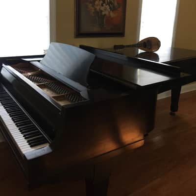 Chas. M. Stieff 9 Foot Concert Grand Piano 1913 Black image 10