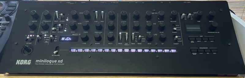 Korg Minilogue XD Module 2019 - Present - Black image 1