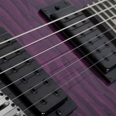 Schecter PT Pro Trans Purple Burst Electric Guitar + Free Gig bag - See Actual Pics Bild 6