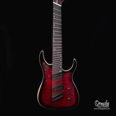 Ormsby Hype GTR 8 string Multiscale 2020 Red Dead image 1