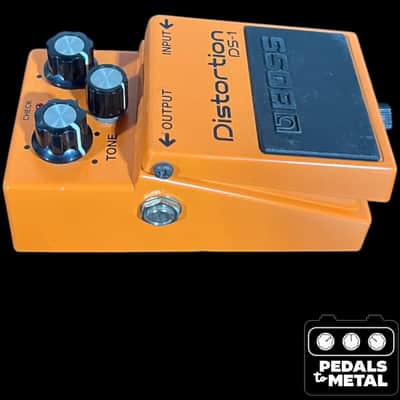 Boss DS-1 Distortion (Silver Label) 1994 - Present - Orange - X16610 image 4