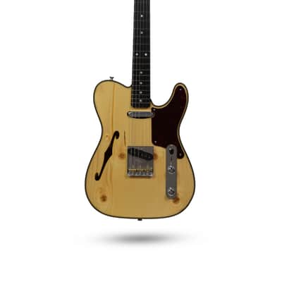 Fender Custom Shop LTD Knotty Pine Telecaster Thinline - Natural image 1