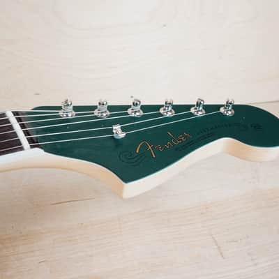 Fender Made In Japan FSR Traditional II '60s Jazzmaster 2026 Sherwood Green Metallic w/ Matching Headstock MIJ Exclusive w/ Bag image 7
