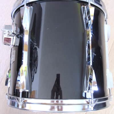12" x 11" Tama Granstar Tom Drum, Jet Black Wrap - Vintage image 4