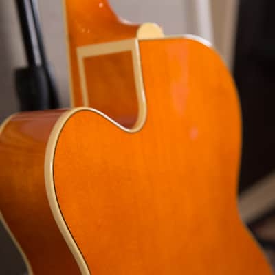 Gretsch G6120T Nashville  Orange 2006 owned by Chris Shiflett image 8