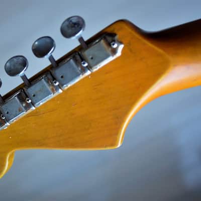 American Fender Stratocaster Custom Pink Sparkle image 18