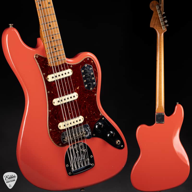 2024 - Fender Custom Shop Eddie's Guitars Exclusive Journeyman Relic® Bass VI - Tahitian Coral