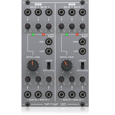 Behringer 130 Dual VCA Eurorack Synthesizer Module