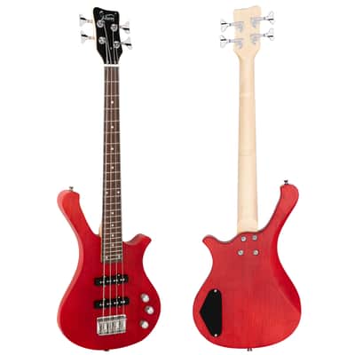🎸SHORT SCALE "Warstick" Style Electric Bass Guitar +Rosewood Fretboard +Cable!🎸 image 8