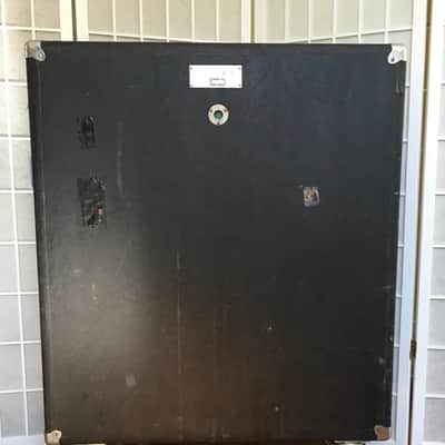 Vintage 1975 Ampeg V-4 Model SPV400 4x12 Speaker Cabinet Black Tolex Made in USA Eminence image 15