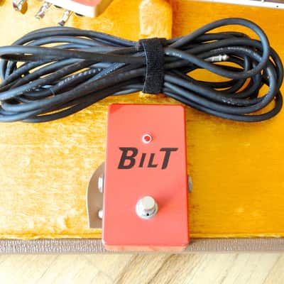 Bilt Relevator USA Made Custom Offset Electric Guitar Fiesta Red Mastery & ohsc image 16